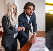 Imagini spectaculoase de la nunta Andei Adam. Artista și soțul ei au strălucit la propriu. Cât au costat rochiile de mireasă pe care le-a purtat vedeta | FOTO