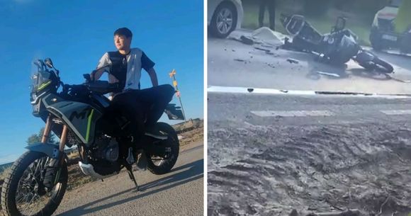 colaj motociclist mort galati