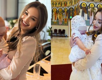 Veronica de la “Casa iubirii” a devenit nașa de botez a unei micuțe superbe! Concurenta a postat imaginile emoționante pe Instagram