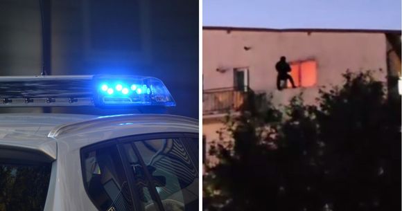 barbat baricadat in casa otopeni colaj