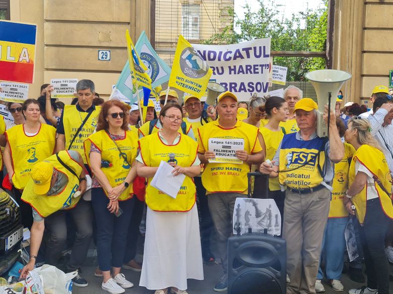 Un lider de sindicat a anunțat ce se va întâmpla luni, 8 septembrie, în școli protest 8 septembrie 2025