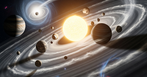 O galaxie este un sistem masiv de stele, gaz, praf și materie întunecată, legate între ele prin gravitație, care modelează structura universului.