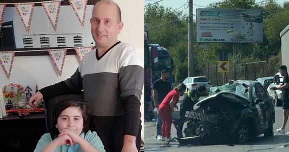Tată și fiu morți accident 