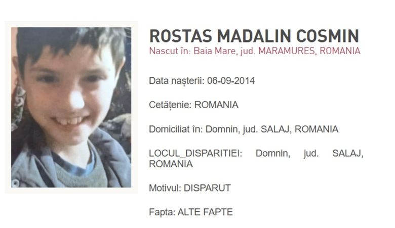 madalin rostas disparut