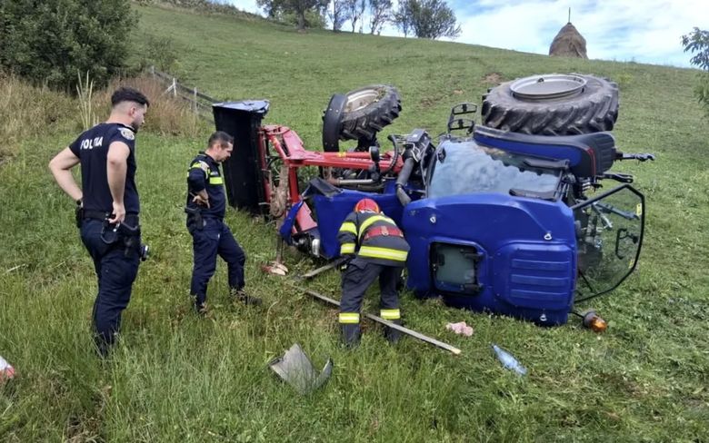 accident tractor alba