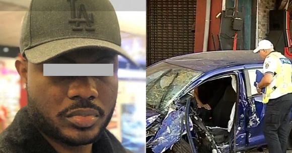 Bărbat congolez accident Chitila 
