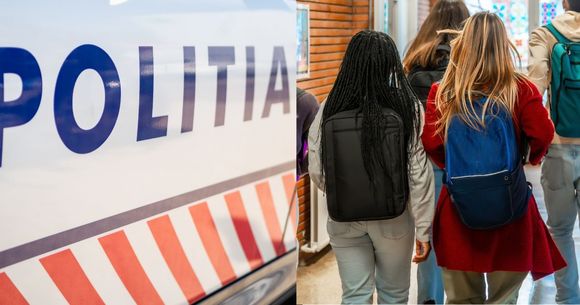Elevi în sala de clasă