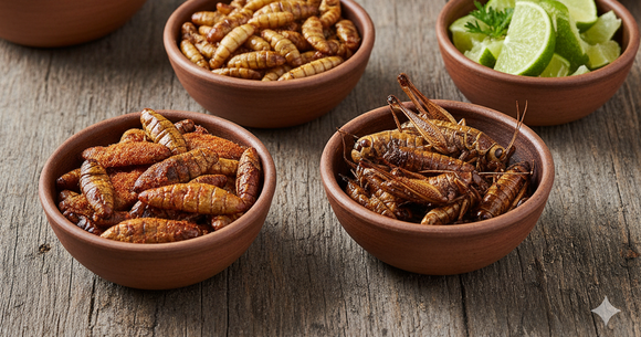 Insectele comestibile câștigă atenție ca sursă de proteine care ar putea susține sustenabilitatea și nevoile nutriționale globale.