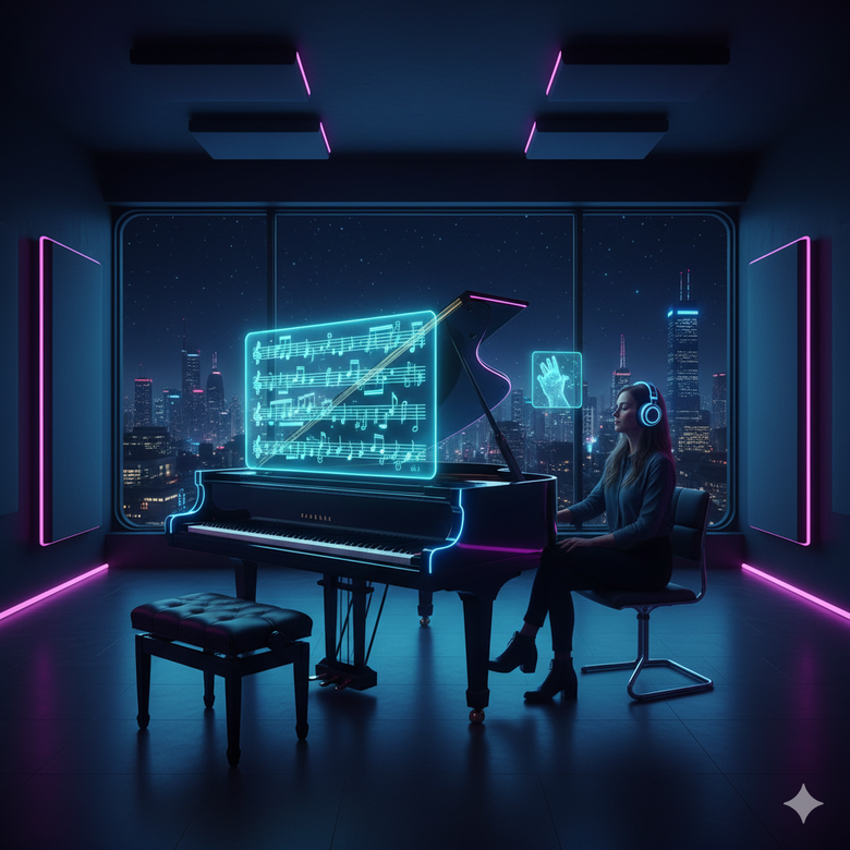 Inteligența artificială remodelează industriile creative prin contestarea unicității umane în creativitate, explorând noi modalități de a produce.