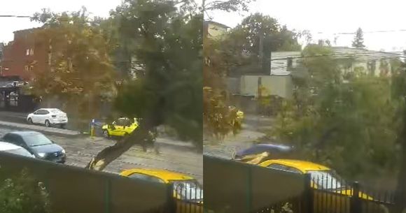 Vânt puternic București