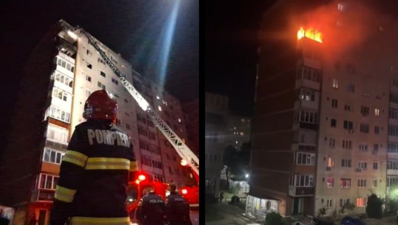 incendiu Arad