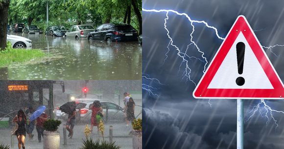 cod roșu de ploi
