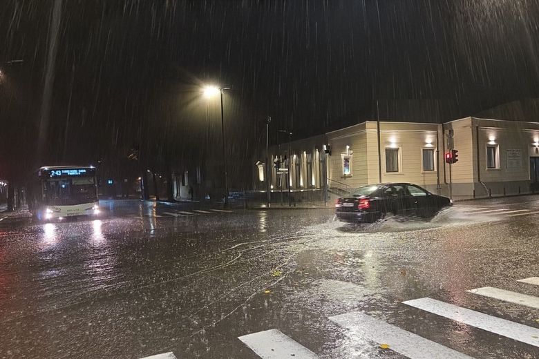 Cod roșu de ploi în Constanța