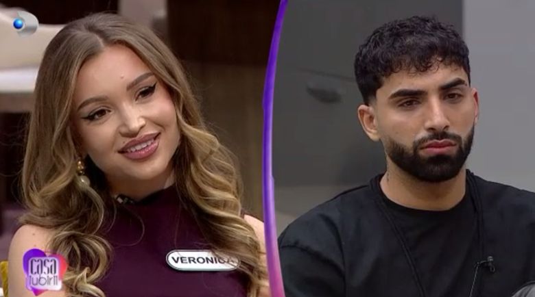Veronica și Ahmed în ediția de azi.