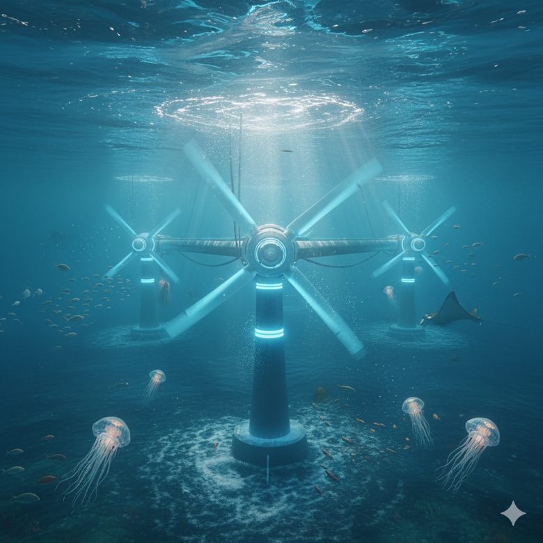Energia oceanică oferă un vast potențial neexploatat, energia mareelor și a valurilor fiind lideri în viitorul inovării în domeniul energiei.