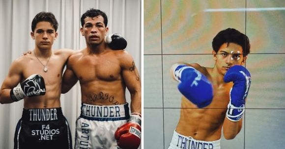 Arturo Gatti și Arturo Gatti Jr. colaj