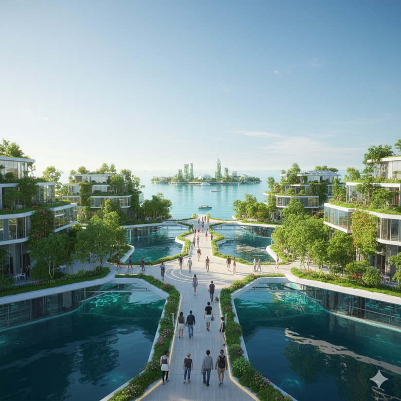 Până în 2050, habitatele plutitoare ar putea deveni realitate, deoarece creșterea nivelului mărilor amenință orașe de coastă și necesită soluții