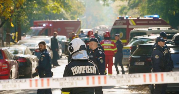 Explozie la un bloc din București