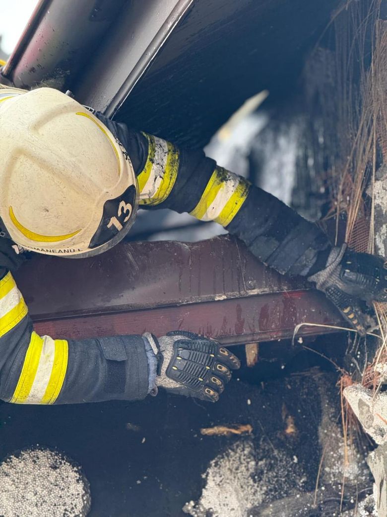 Incendiu în localitatea Cornetu 
