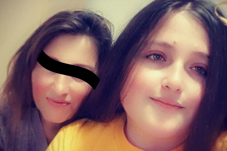 Mirela cu mama ei