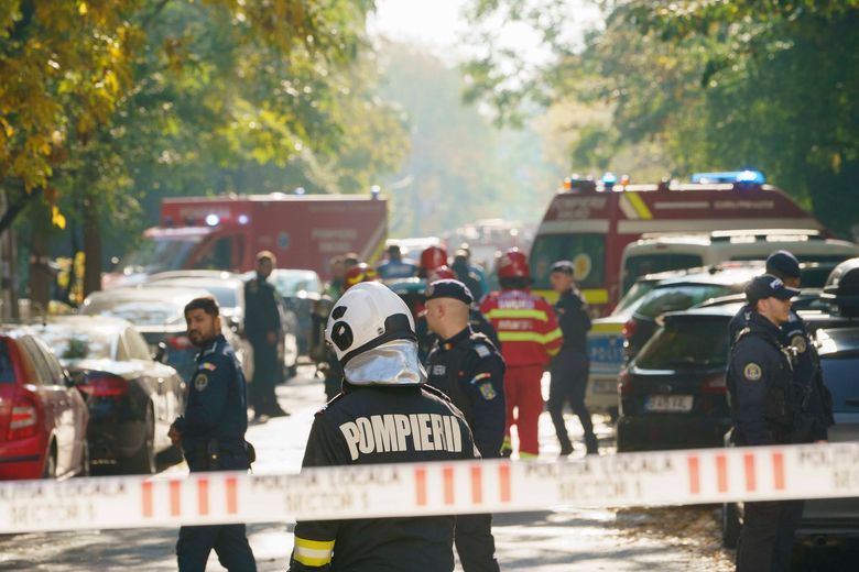 Explozie la un bloc din București