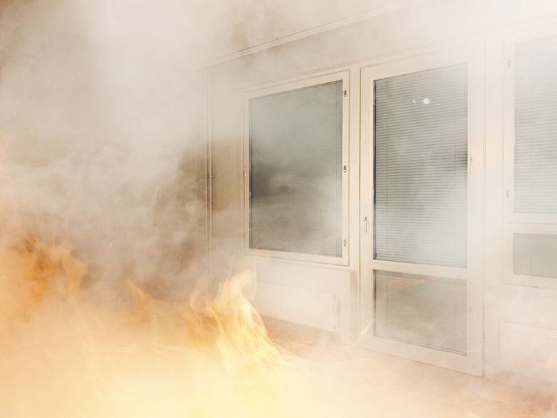 incendiu bloc coreea