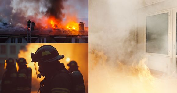 incendiu bloc coreea