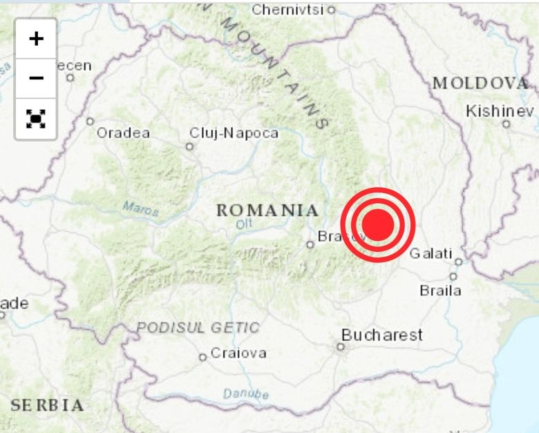 harta romaniei cutremur vrancea