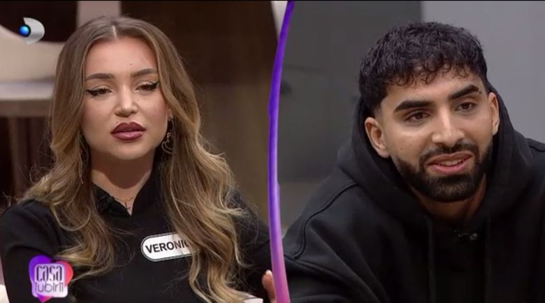 Veronica și Ahmed în ediția de azi.