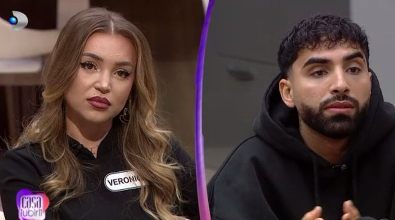 Veronica și Ahmed în ediția de azi.