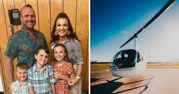 A murit familia unui cunoscut om politic  colaj familie Darren Bailey-elicopter