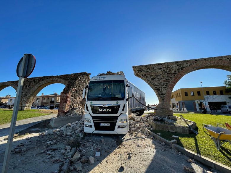 camion spania accident