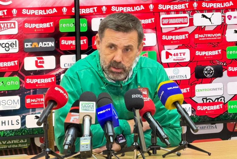 Antrenorul FC Dinamo, Zeljko Kopic  Zeljko Kopic