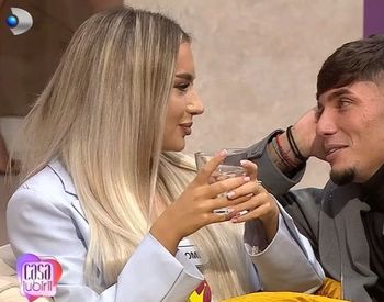 Naomi și Dorobanțu au primul sărut în „Casa iubirii”! Cum au reacționat concurenții