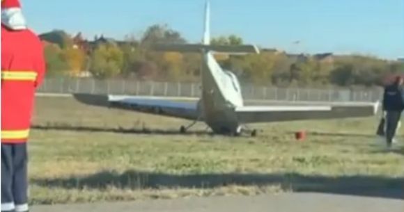 Incidentul a avut loc în această dimineață  Avion Băneasa