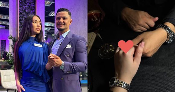 Alexandrina și Andrei i-au surprins pe fani  Inel Alexandrina