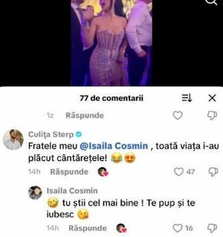 Acestea sunt comentariile lui Culiță Sterp și Cosmin Isăilă  comentarii Culiță Sterp și Cosmin Isăilă