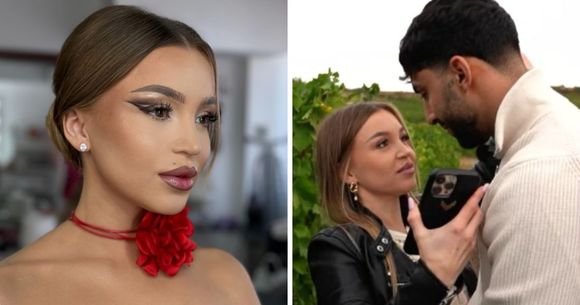 Veronica și Ahmed de la „Casa iubirii”  colaj veronica si ahmed