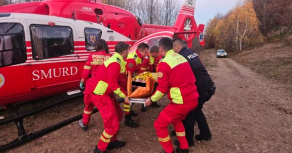 Un tânăr s-a răsturnat cu ATV-ul  accident atv vrancea