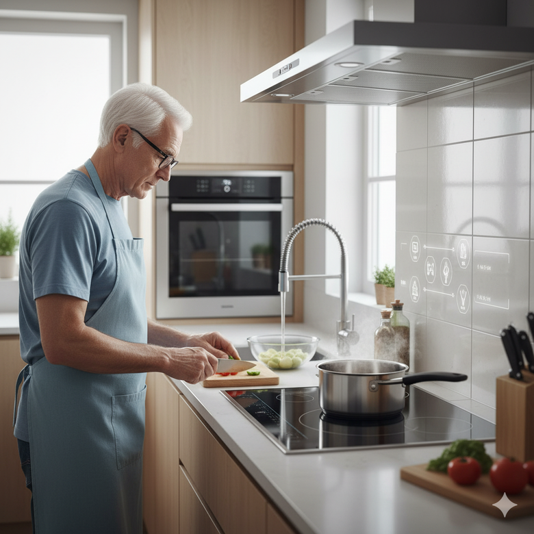 Casele inteligente oferă integrarea inteligentă a tehnologiei pentru a spori confortul, siguranța și independența persoanelor în vârstă.