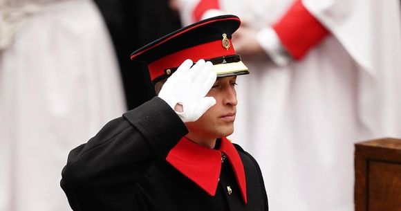 Prințul William și Kate Middleton îndoliați