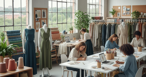 Moda circulară redefinește modul în care hainele sunt confecționate, folosite și reutilizate, menținând textilele în circulație cât mai mult timp.