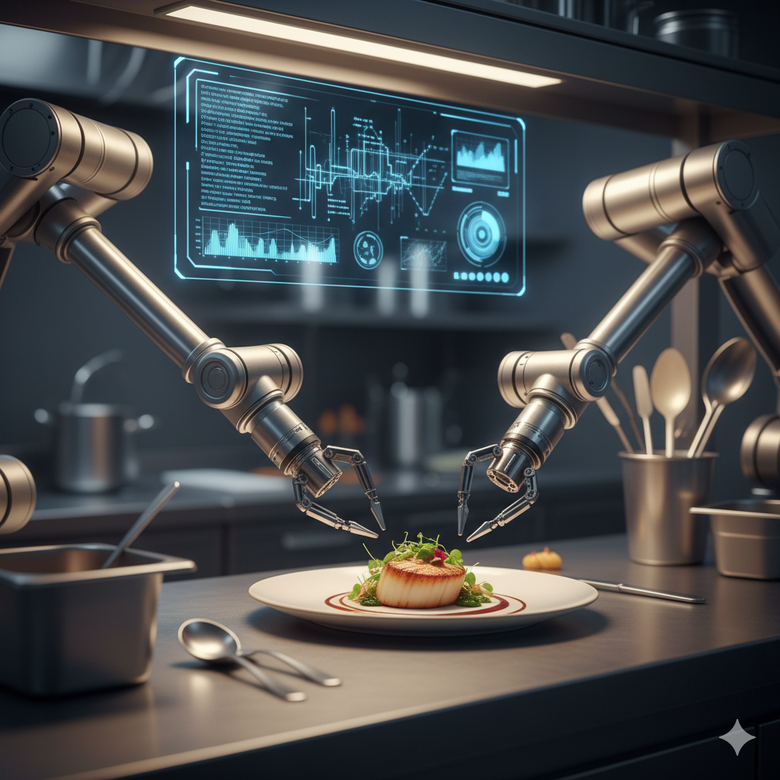 Inteligența artificială (IA) transformă Bucătari din întreaga lume, creând experiențe culinare personalizate și redefinind arta gătitului.