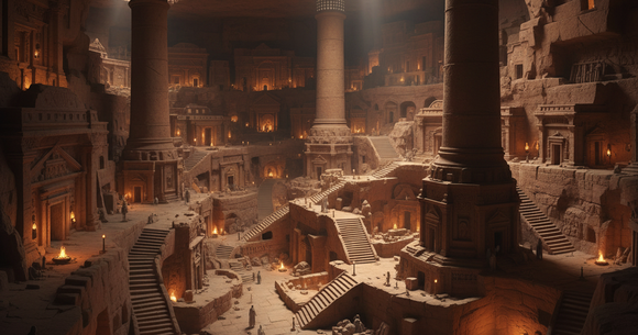 Sub suprafața Pământului se află o lume a misterului și ingeniozității - vaste orașe subterane care dezvăluie adaptabilitatea și ambiția umană.