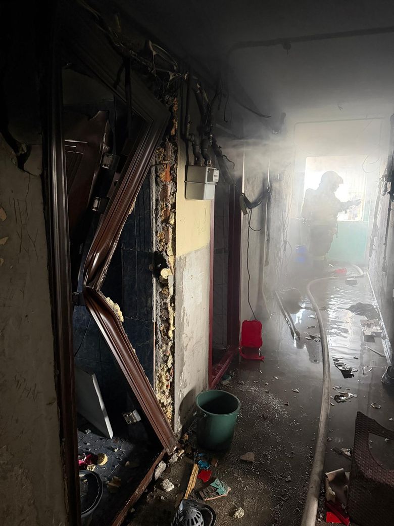 deflagrație bloc Balș 