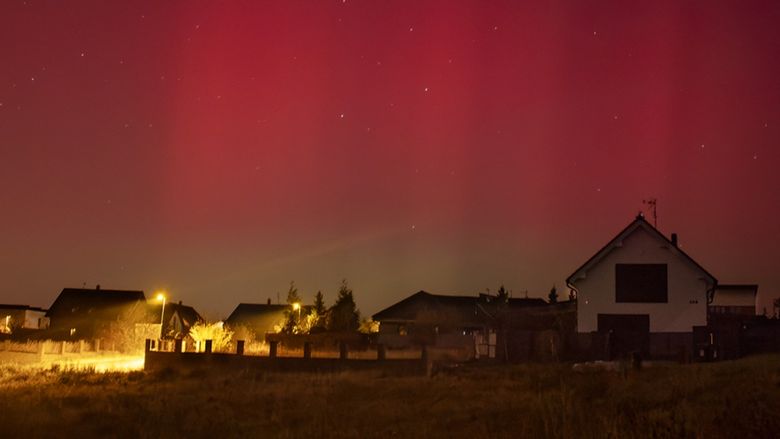 aurora boreală în românia