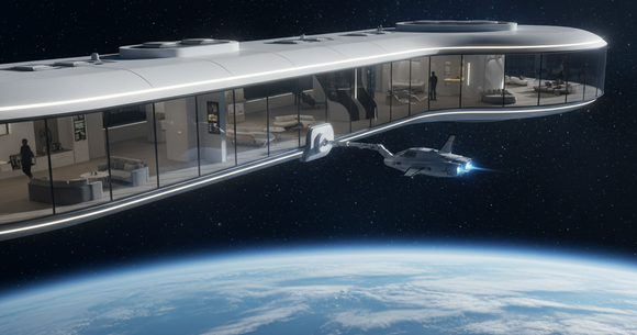 Visul de a trăi și de a petrece vacanțe în spațiu nu mai este science fiction; devine următorul pas în călătoriile de lux.