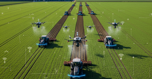 Agricultură digitală folosește inteligența artificială pentru a revoluționa eficiența și sustenabilitatea agriculturii prin informații precise despre