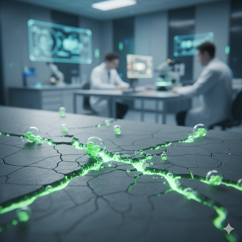 Materiale reparatoare transformă construcțiile, permițând clădirilor să repară automat daunele și să le prelungească durata de viață.