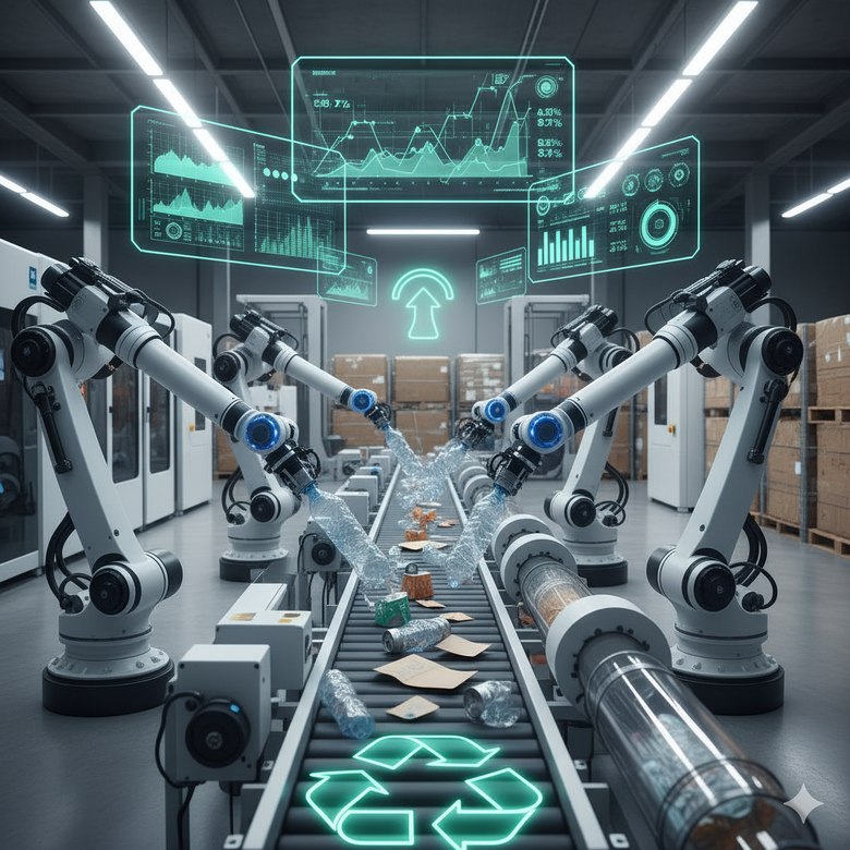 Reciclării modelează un viitor în care deșeurile devin o resursă valoroasă care alimentează creșterea și protejează planeta.